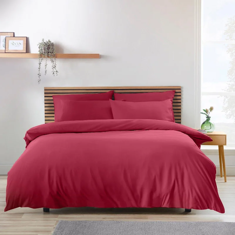 Today’s Flash Sale So Soft Easy Iron Duvet Cover Set Hot Pink