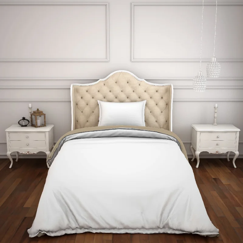 Weekend Exclusive Discounts Solid White Hygro Cotton Duvet Single Cover - Hygro By Spaces
