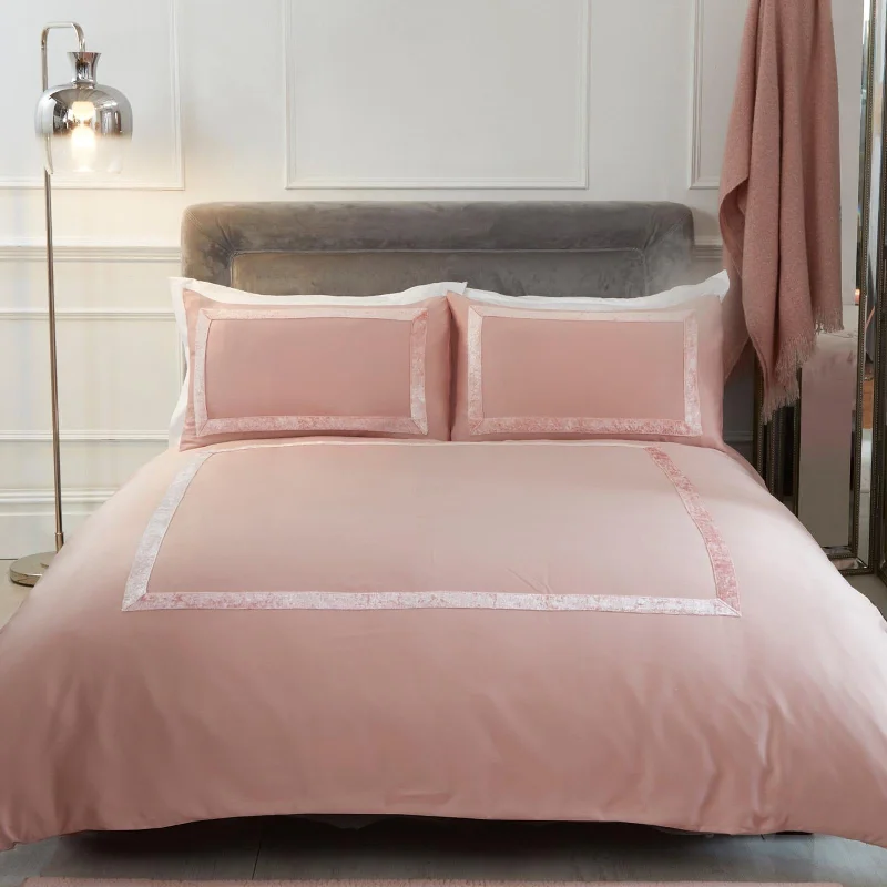 Special Offers Sophia Crushed Velvet Duvet Cover Set Super King