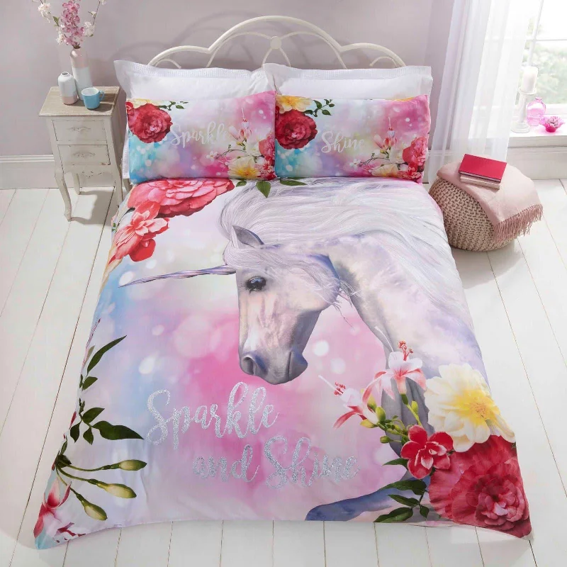 Price Slash Alert Sparkle & Shine Duvet Cover Set