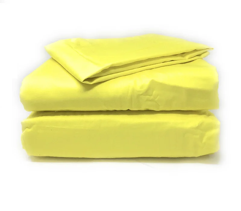 Weekend Promo Offers Tache 100% Cotton Neon Yellow Solid Duvet Cover Set (2-3PDUV-Yellow) Weekend Promo Offers Tache 100% Cotton Neon Yellow Solid Duvet Cover Set (2-3PDUV-Yellow)