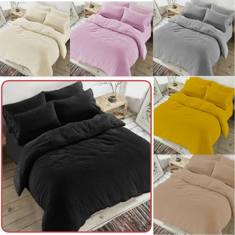 Weekend Bargain Shopping Teddy Bear Fleece Duvet Quilt Set , Super Soft Warm Cozy Bedding Set with Pillow Cases Weekend Bargain Shopping Teddy Bear Fleece Duvet Quilt Set , Super Soft Warm Cozy Bedding Set with Pillow Cases