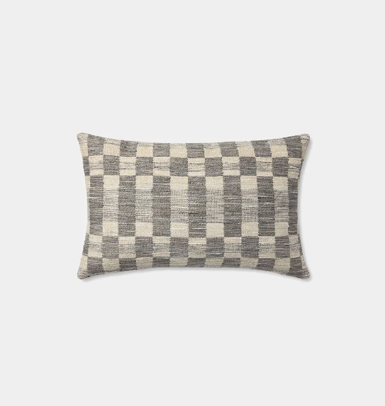 Limited-Time Bargains Adams Pillow Charcoal / Ivory