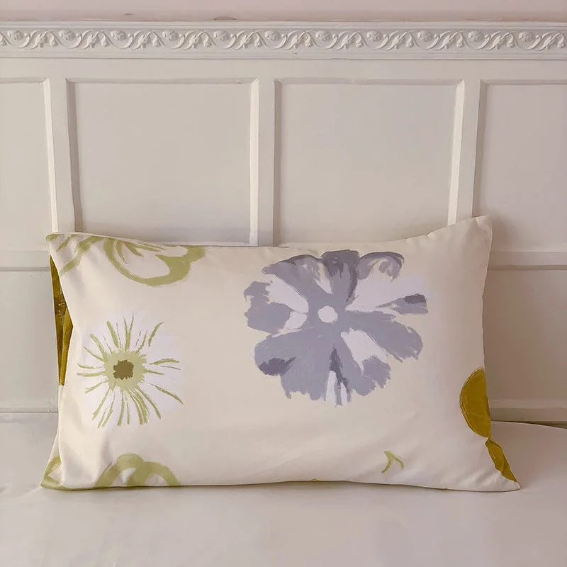 Yellow Abstract Floral