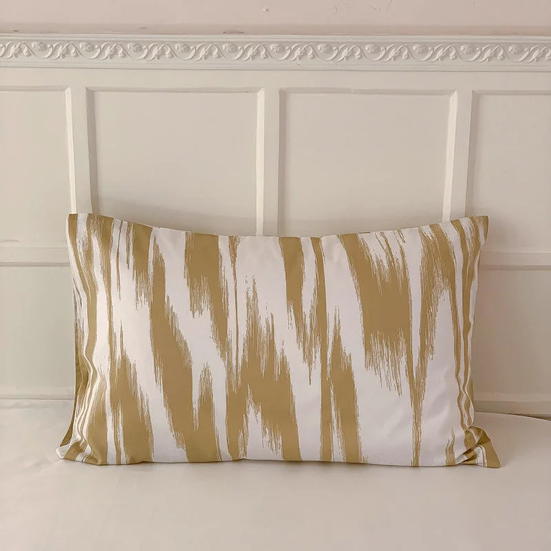 Camel + White Brushstrokes