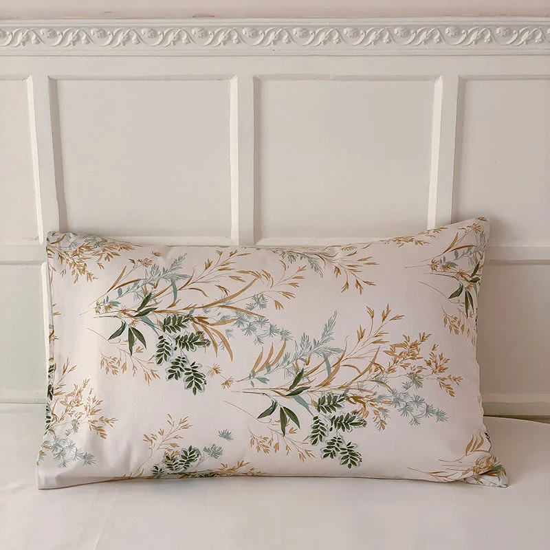 Brown Beige Floral