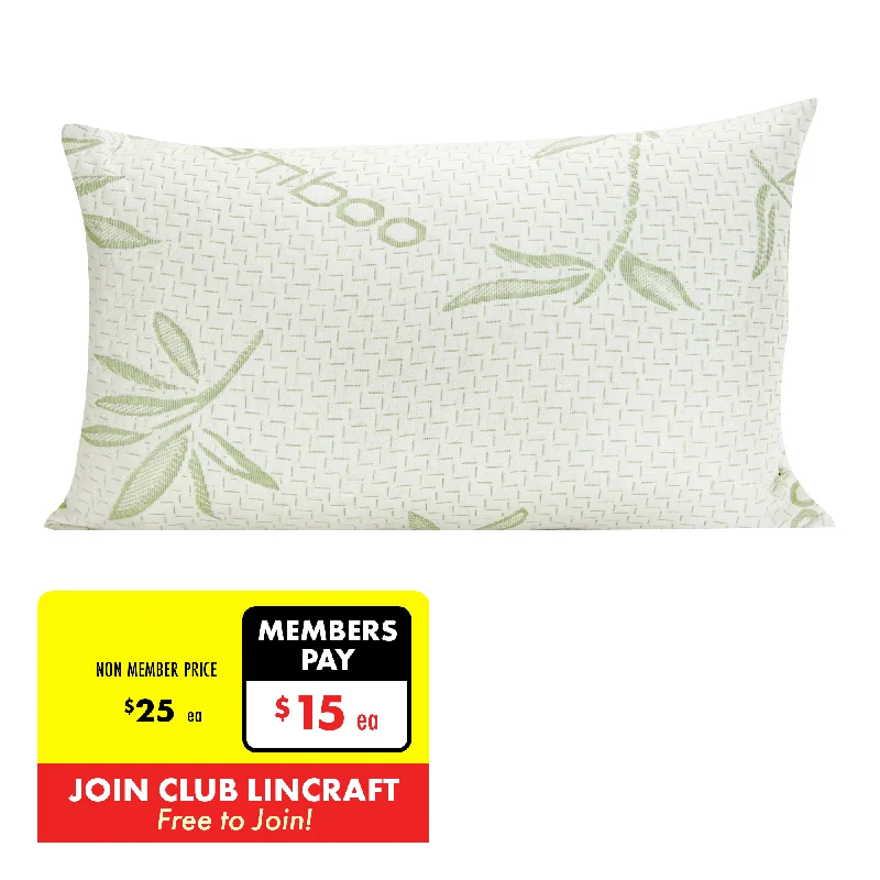Unbeatable Offer Formr Bamboo Memory Foam Pillow -  40x65cm