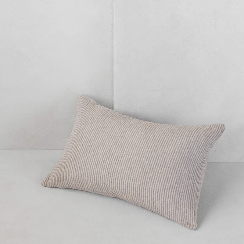 Weekend Flash Savings Basix Stripe Linen Pillow - Roy/Sable