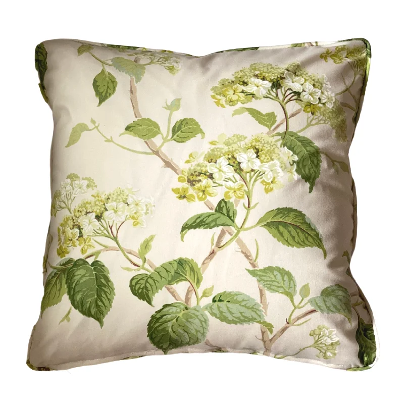 Weekend Special Sale Colefax & Fowler Summerby Chintz Leaf Green Pillow