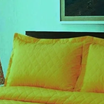 Sale Alert Dyed & Quilted Pillow-Grass Green