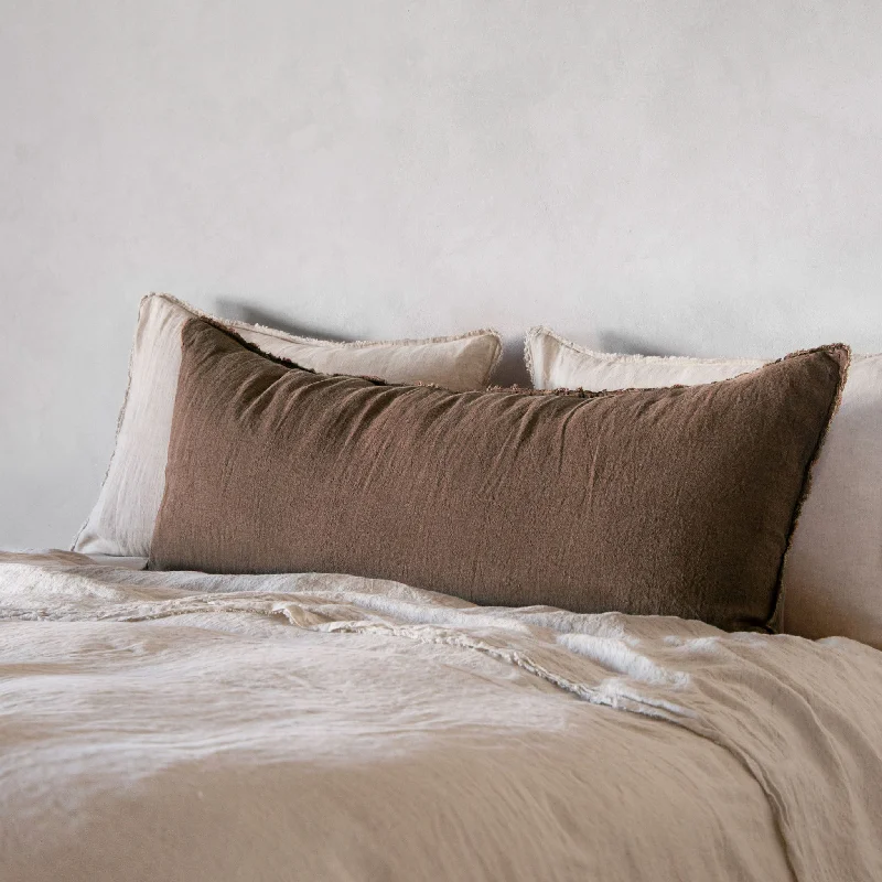 Weekend Price Slash Event Flocca Linen Body Pillow - Bere