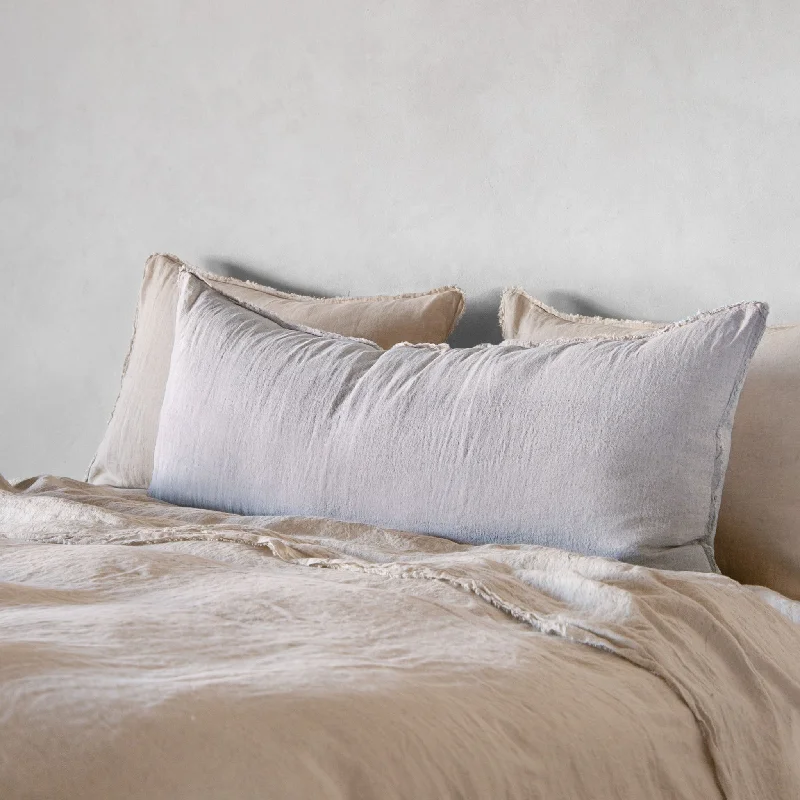 Weekend Promo Offers Flocca Linen Body Pillow - Fog