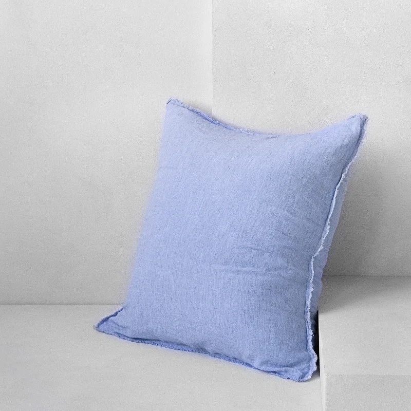 Seasonal Sale Flocca Linen Pillow - Azzura