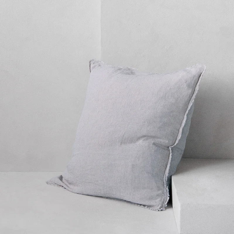 Shop Now, Save More Flocca Linen Pillow - Fog