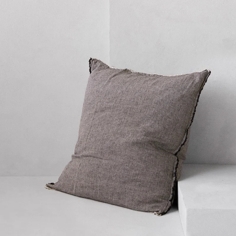 Offer of the Day Flocca Linen Pillow - Nox
