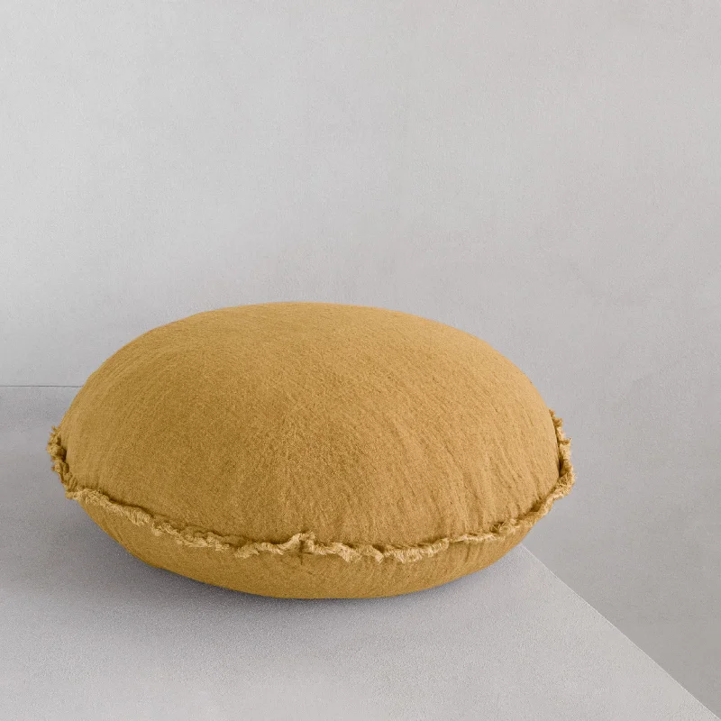 Unbeatable Offer Flocca Macaron Linen Pillow - Maiz