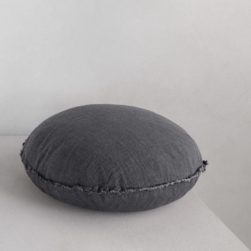 Flash Price Drops Flocca Macaron Linen Pillow - Tempest