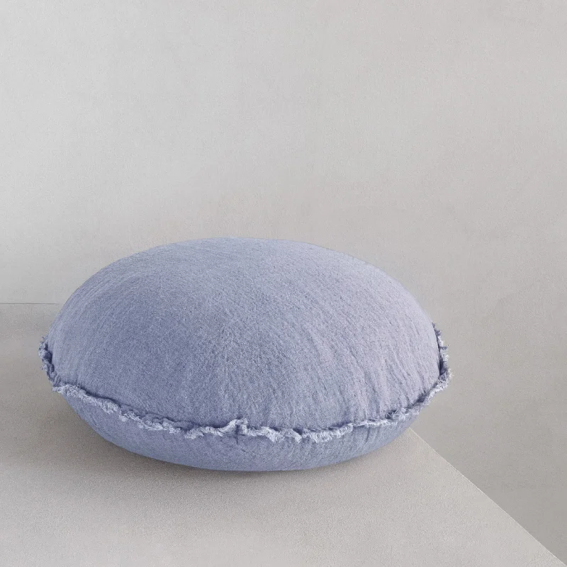 Sale of the Year Flocca Macaron Linen Pillow - Azzura