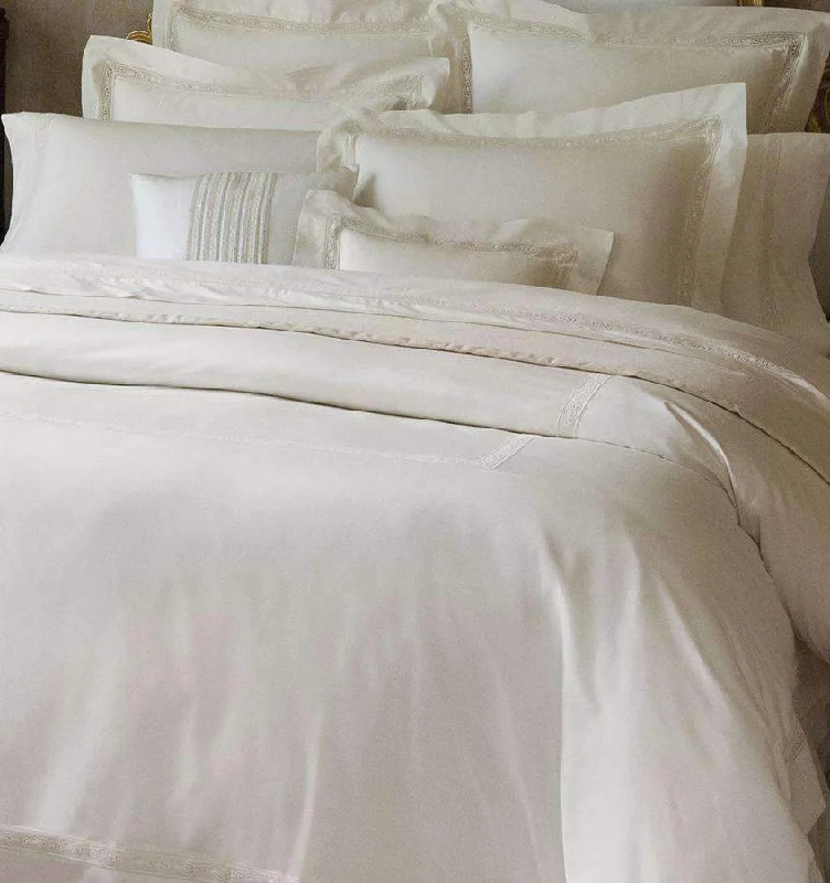 Weekend Mega Deals Giza 45 Lace Pillowcase Pair by Sferra