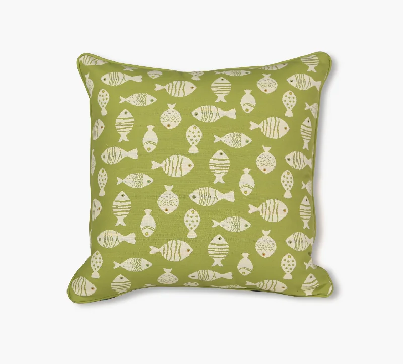 Limited-Time Deal Go Fish Reversible Outdoor Throw Pillow
