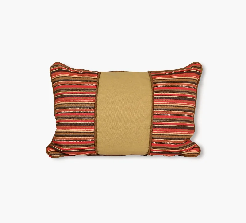 Massive Savings Event Jockey Red Reversible Outdoor Kidney Pillow