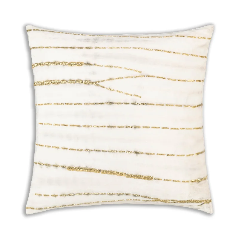 Weekend Super Sale Frenzy Lahana Ivory Stone Pillow