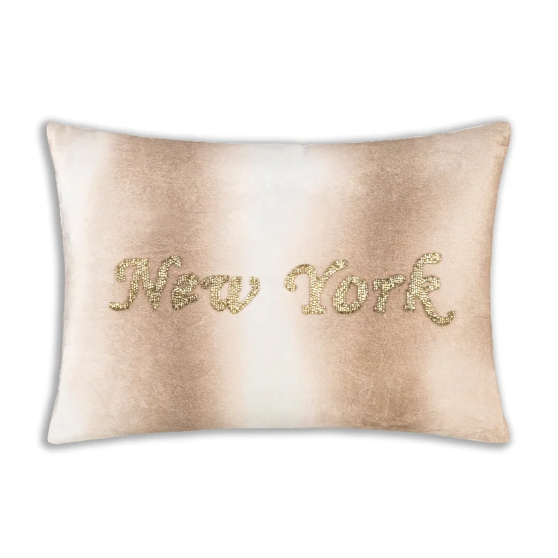 Offer of the Day New York Ivory Beige Pillow