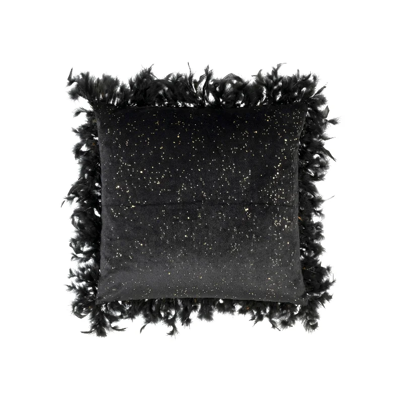 Weekend Promo Offers Rica Black Vlevet Pillow