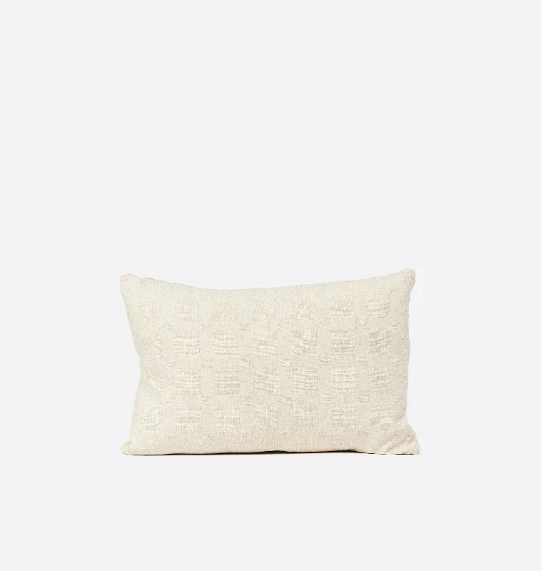 Weekend Massive Discounts Vintage Lumbar Pillow F.XXIII.LXXXVIII 18" x 12"