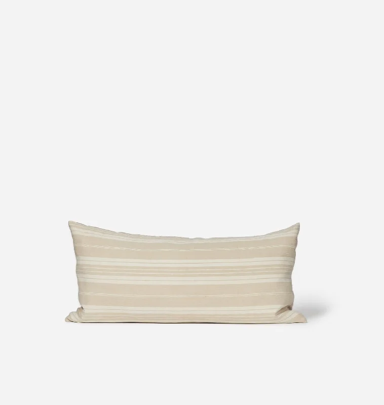 Price Slash Vintage Lumbar Pillow M.XXVII.CLXXVIII 26" x 12"