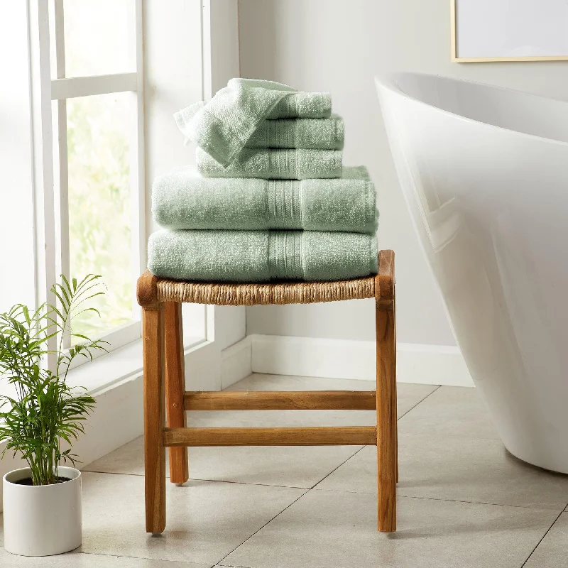 Weekend Sale Extravaganza 6-Piece Cotton Bath Towel Set - Cooper Collection