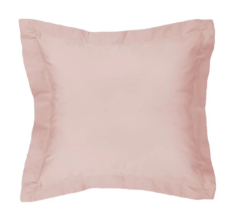 Best Offers Tuscan Collection Cotton Percale European Pillowcase Blush