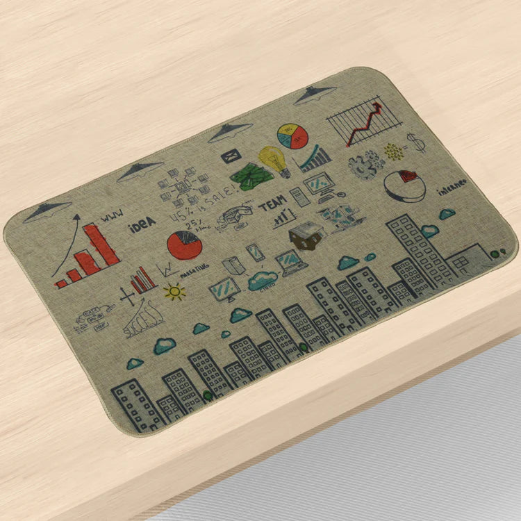 Weekend Low Prices Anti-Slip Door Mat(311)-Urban Area