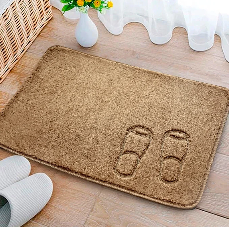 Unbeatable Flash Deals Anti-Slip Door Mat(318)-Beige Feet