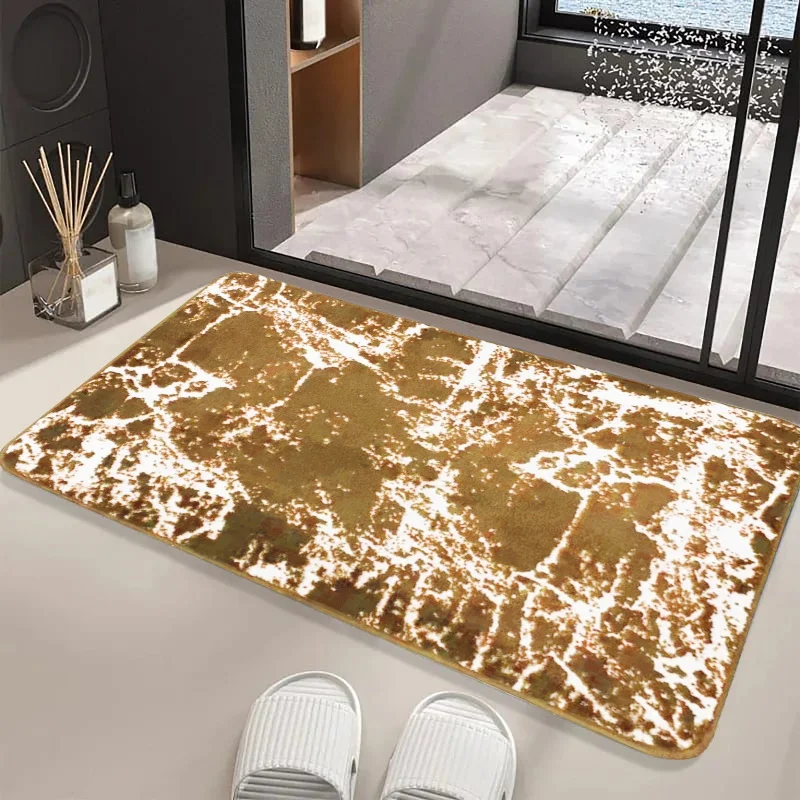 Weekend Special Bargains Anti-Slip Door Mat(319)-14245Beige Marble