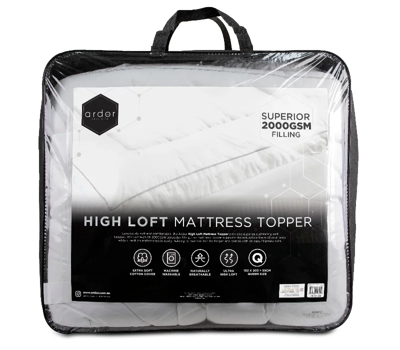 Instant Savings Ardor 2000GSM MICROFIBRE MATTRESS TOPPER