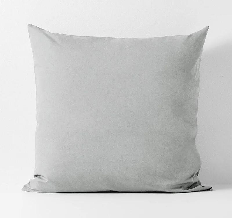 One-Stop Shop Sale Halo Organic Cotton European Pillowcase Pebble