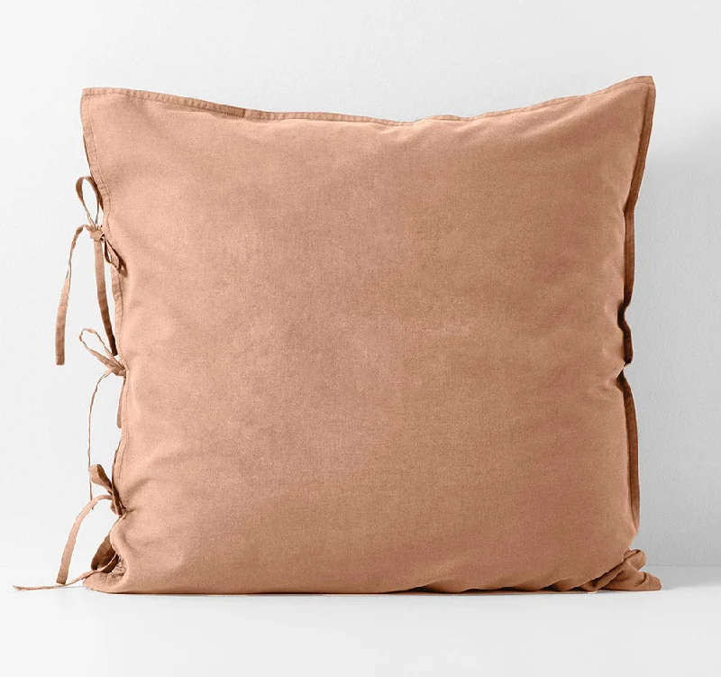Hot Savings Alert Maison Vintage European Pillowcase Hazelnut