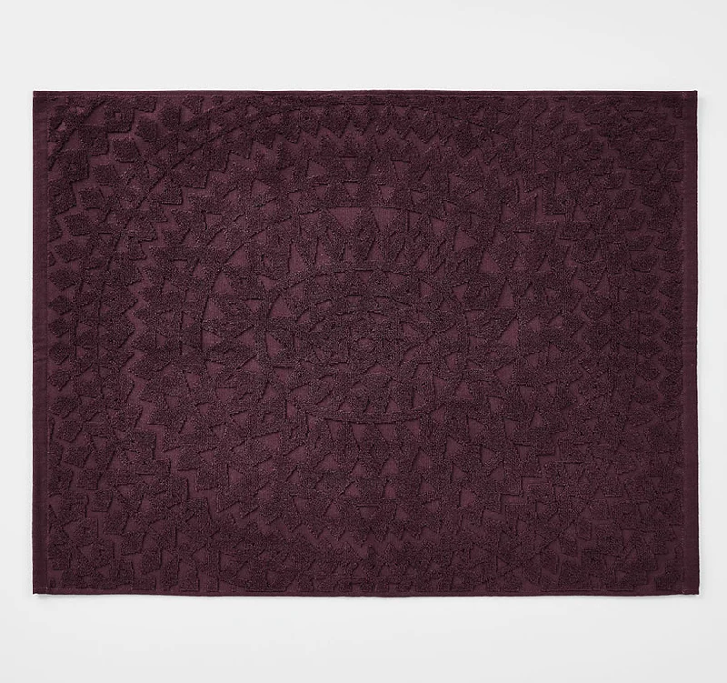 Weekend Mega Deals Maya 840GSM Cotton Bath Mat Fig