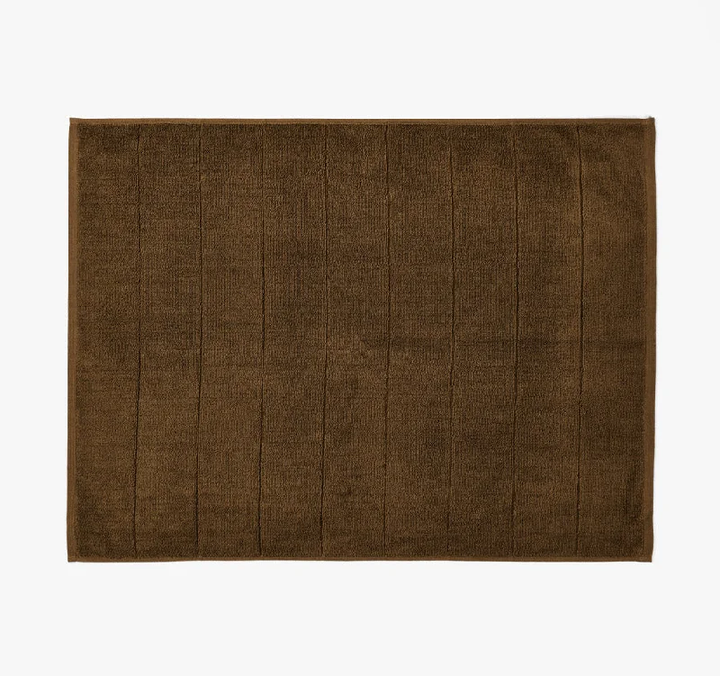 Weekend Discount Extravaganza Paros 840GSM Cotton Bath Mat Tobacco
