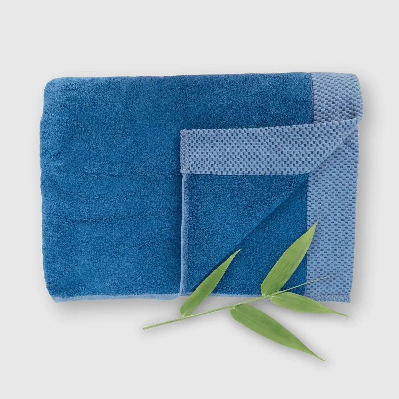 Weekend Only Savings BedVoyage Bamboo Bath Towel from BedVoyage Luxury Viscose - Indigo Weekend Only Savings BedVoyage Bamboo Bath Towel from BedVoyage Luxury Viscose - Indigo
