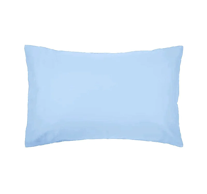 Weekend Price Slash Day Chateau 210THC Polyester Cotton Standard Pillowcase Blue