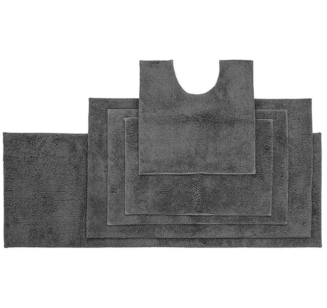 Shop & Save More Microplush Bath Mat Range Pewter