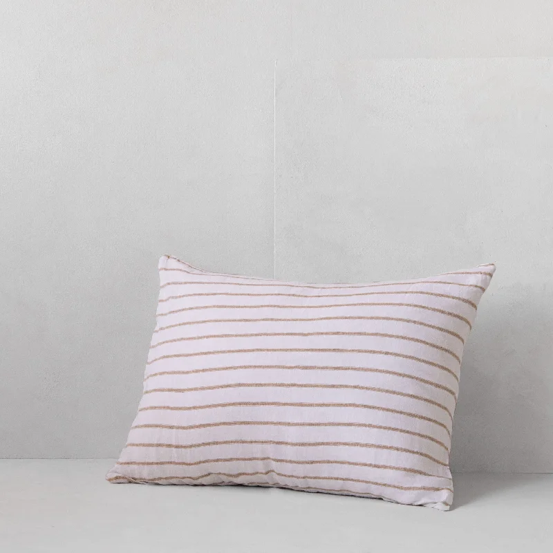 Weekend Mega Sale Event Basix Stripe Linen Pillowcase - Ayrton/Russo