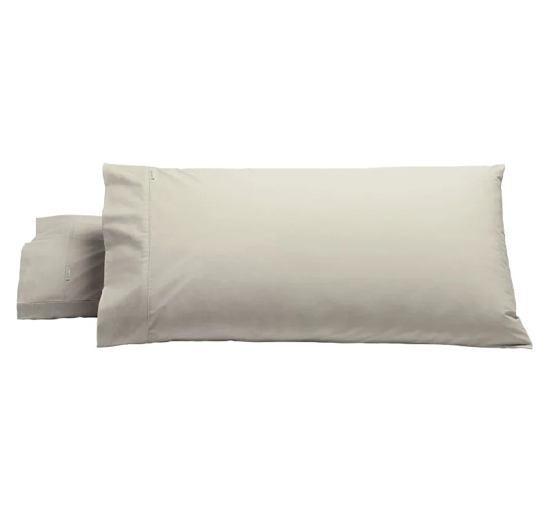 Weekend Limited-Time Offers Heston 300THC Cotton Percale King Pillowcase Pair Stone