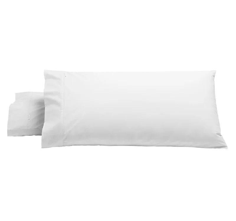 Weekend Top Offers Heston 300THC Cotton Percale King Pillowcase Pair White