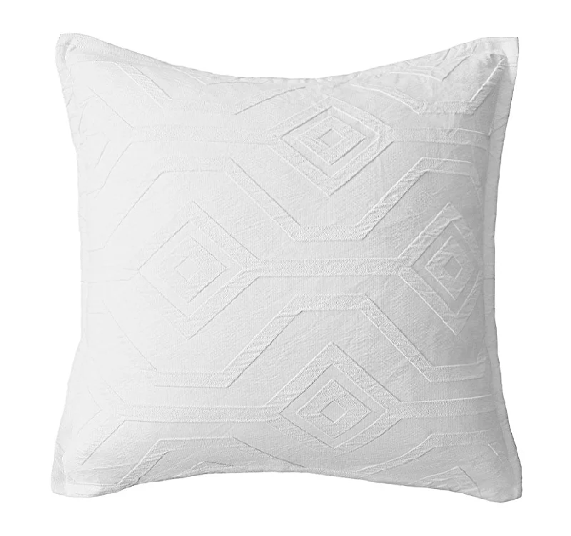 Weekend Discount Extravaganza Kora European Pillowcase White