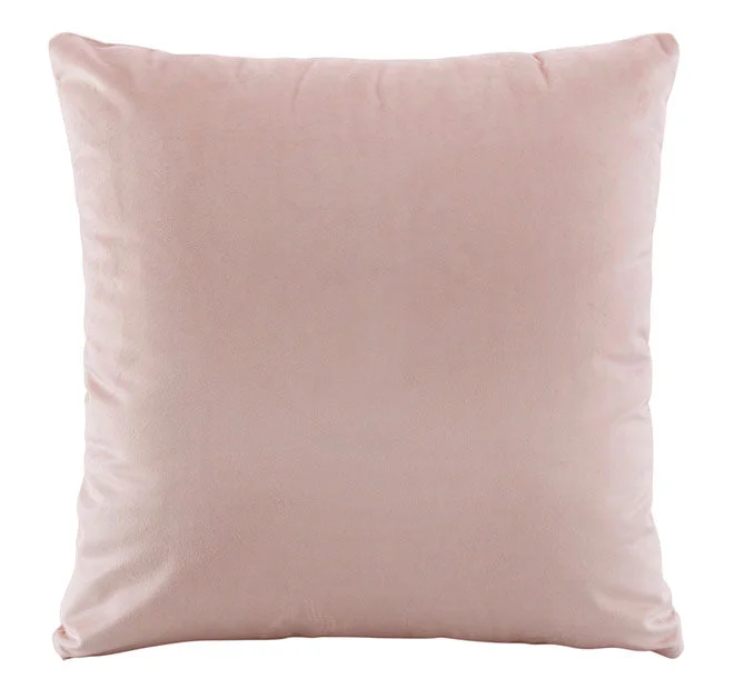 Weekend Clearance Frenzy Vivid Coordinates Velvet European Pillowcase Blush