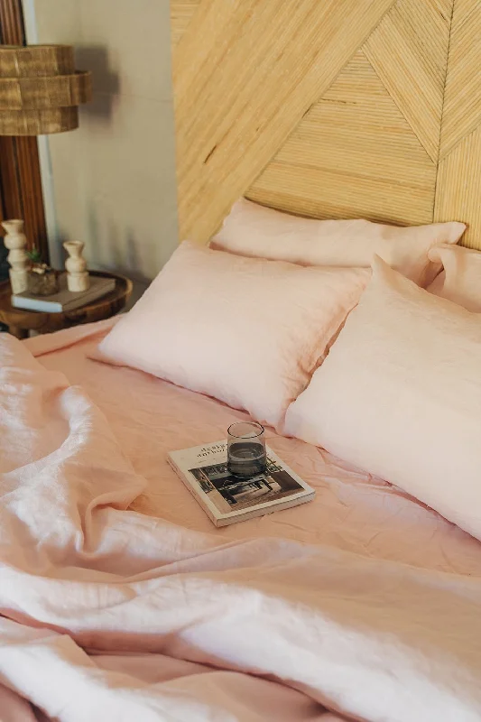 Weekend Sale Marathon Blush pink pillowcase