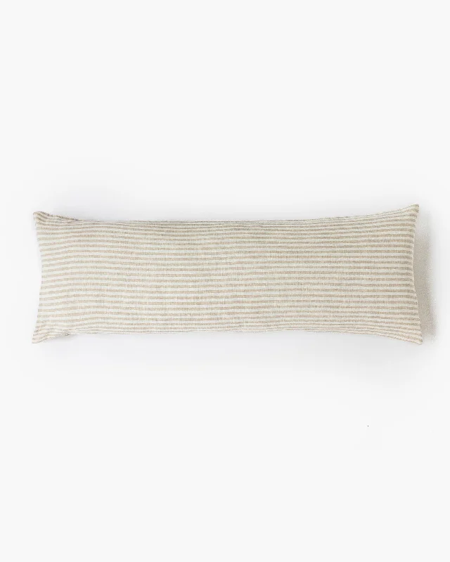 Super Savings Body pillowcase in Striped in natural